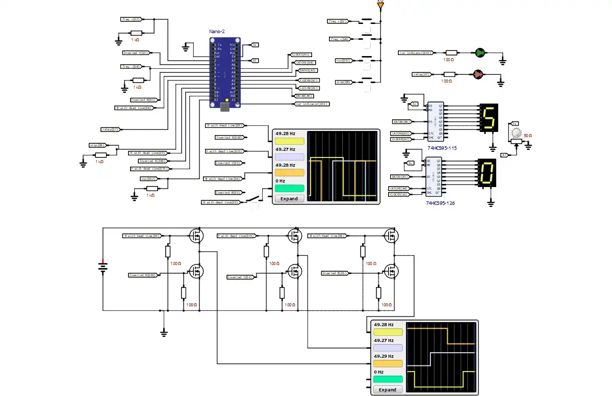 Three-Phase Inverter Circuit Diagram